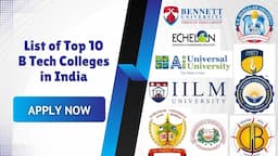 List of Top 10 Private B.Tech Colleges in India