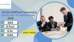 ATLAS SkillTech University Opens UG / PG Admissions 2026