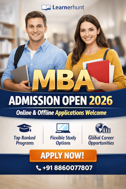 MBA Admission Open 2026 | Online & Offline Applications Welcome